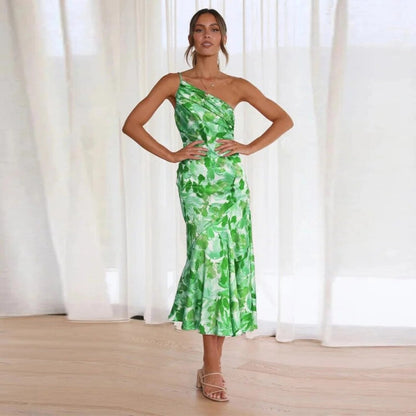 Sienna - Robe asymétrique à motifs floraux pour femme