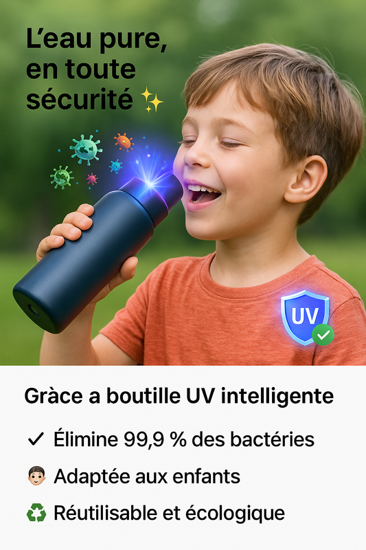 💧 AquaPure - Gourde UV intelligente