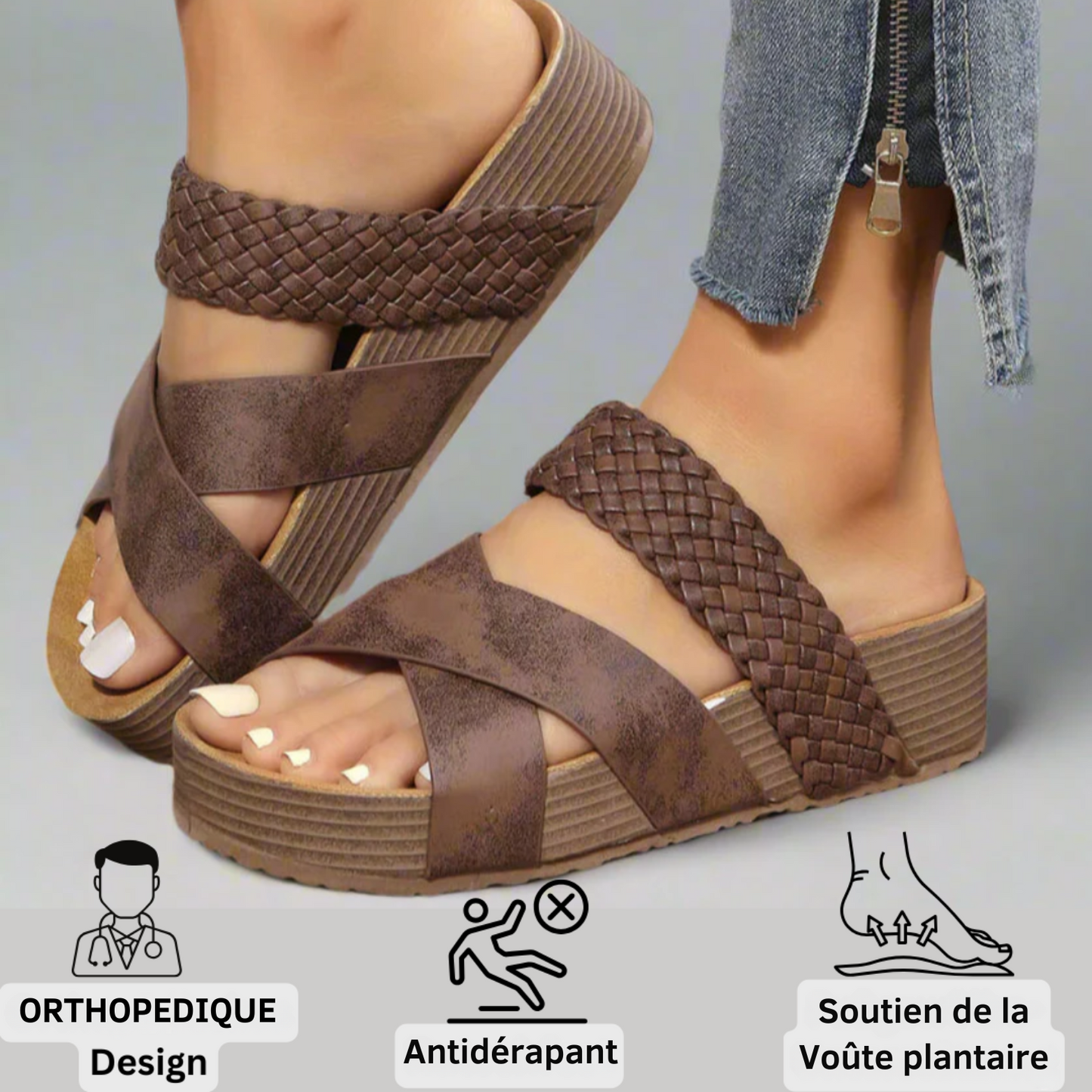 MONA - Sandales orthopédiques
