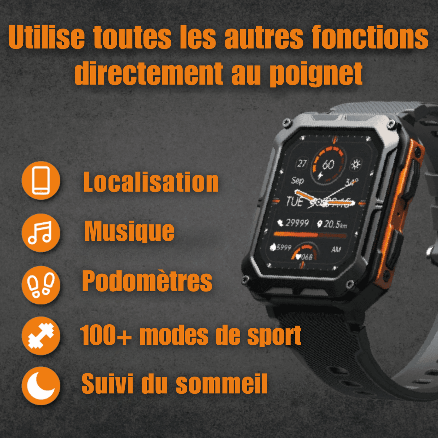 Thor - La smartwatch la plus résistante
